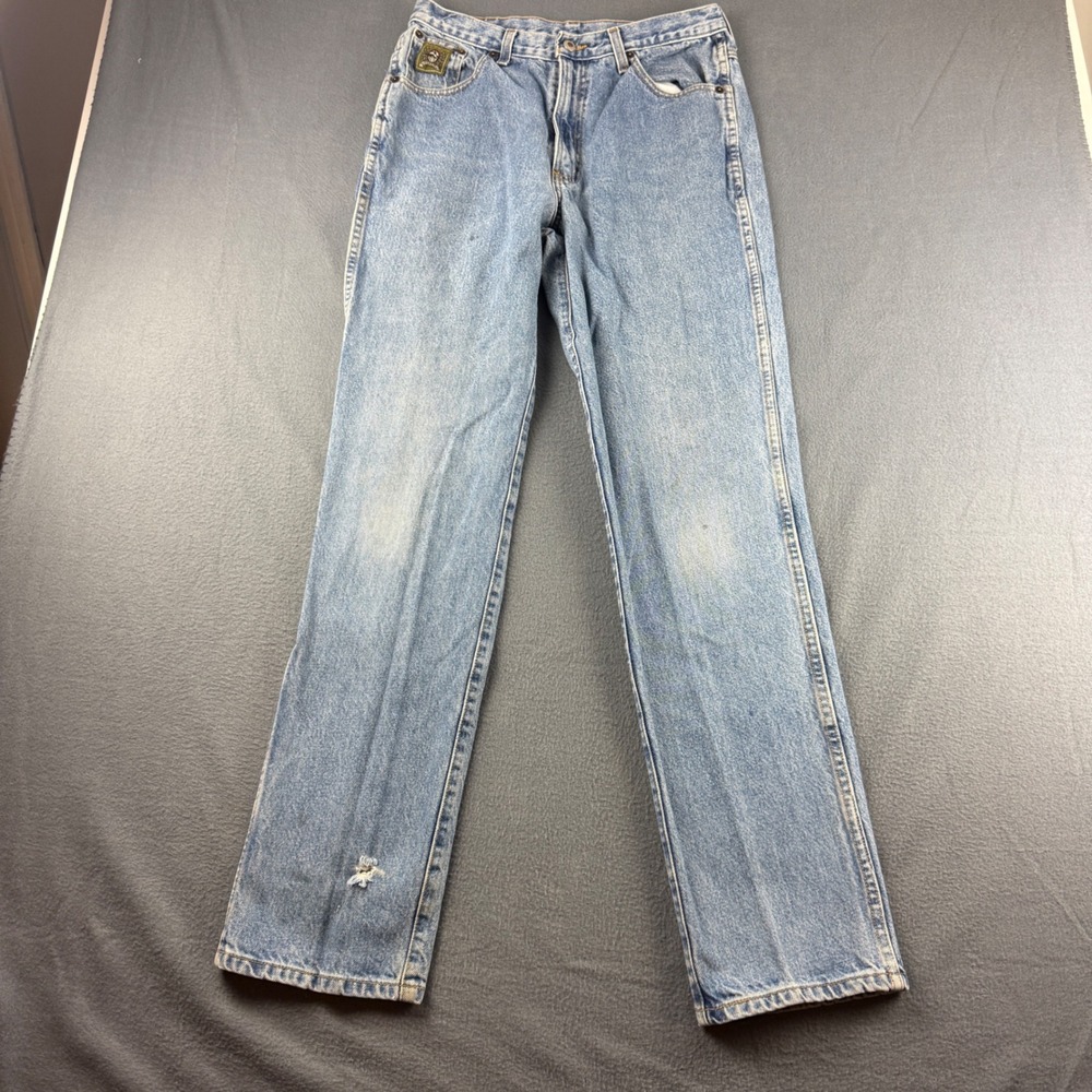 Cinch Green Label Jeans Mens 32x34 (Fits 31x34) Blue Relaxed Fit Straight Cowboy